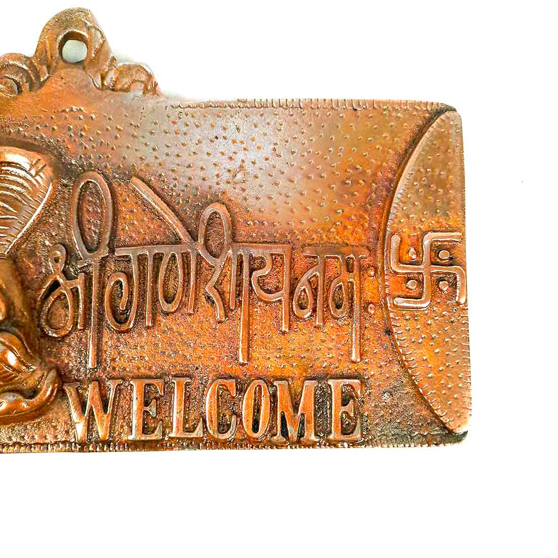 Ganesh ji Welcome Plate - Wall Hanging - Ganesha Wall Decor - 9 Inch - ApkaMart