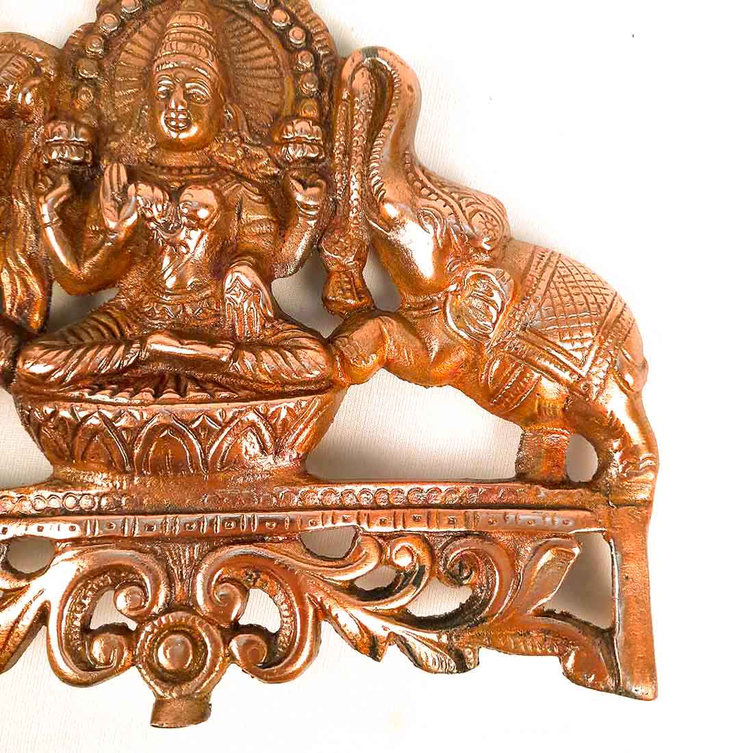 Goddess Laxmi Ji Wall Hanging - Lakshmi Wall Decor - For Puja & Home Decor - 9 Inch - ApkaMart