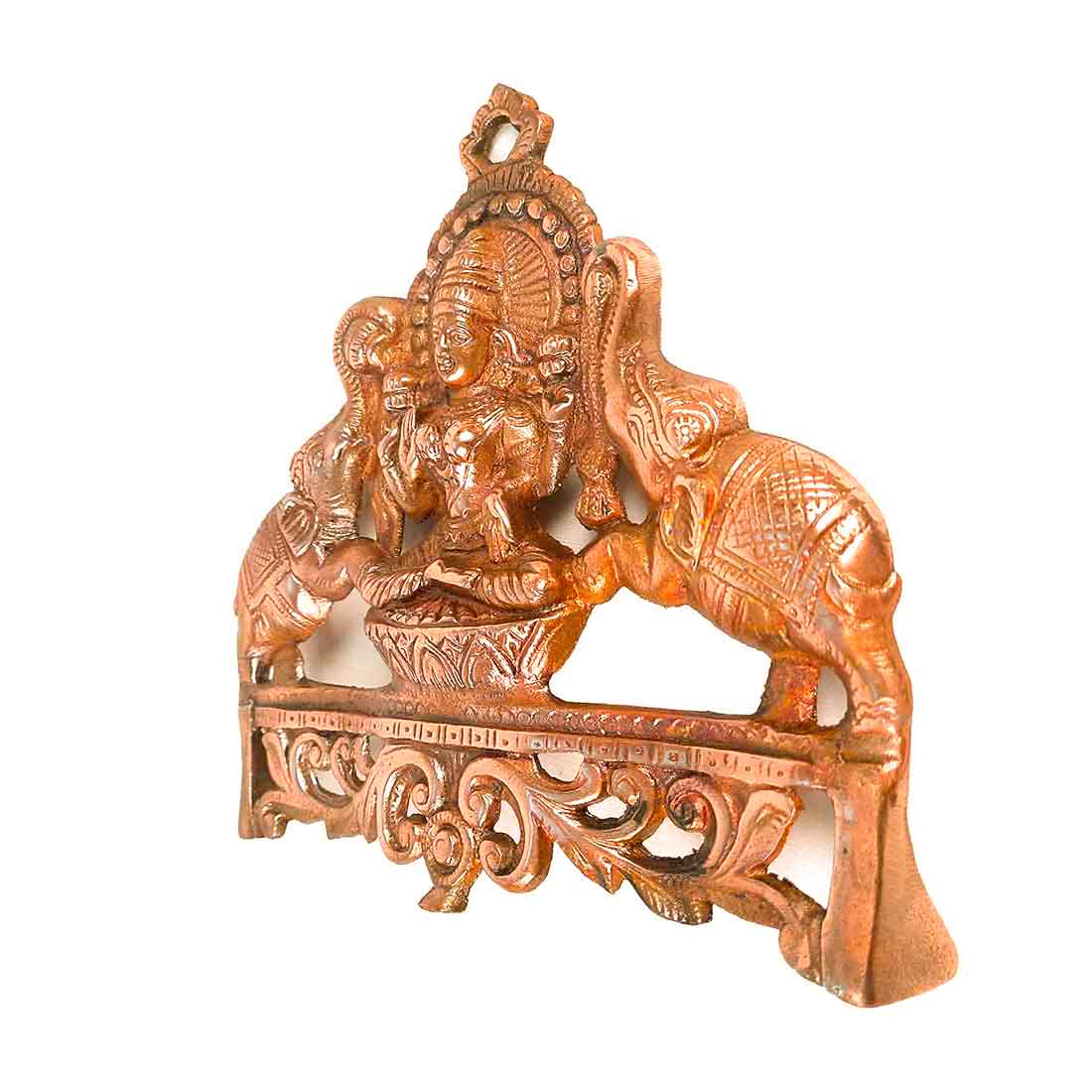Goddess Laxmi Ji Wall Hanging - Lakshmi Wall Decor - For Puja & Home Decor - 9 Inch - ApkaMart