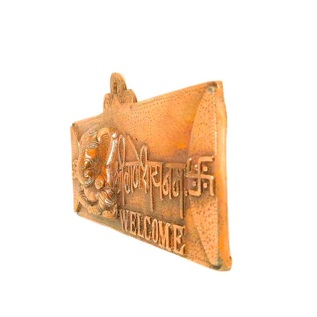 Ganesh ji Welcome Plate - Wall Hanging - Ganesha Wall Decor - 9 Inch - ApkaMart