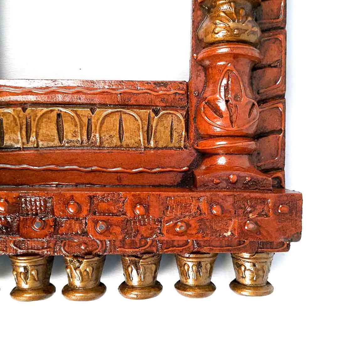 Jharokha - Wood Wall Decor - 16 Inch - ApkaMart