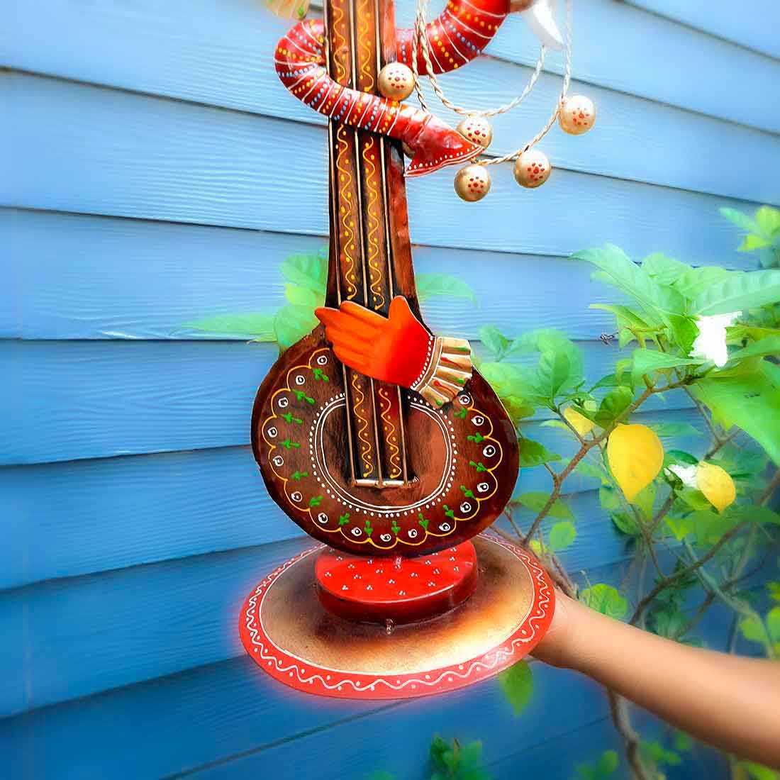 Ganesh Showpiece - Decorative Showpiece for Table & Office Decor - 20 Inch - ApkaMart #Color_Red