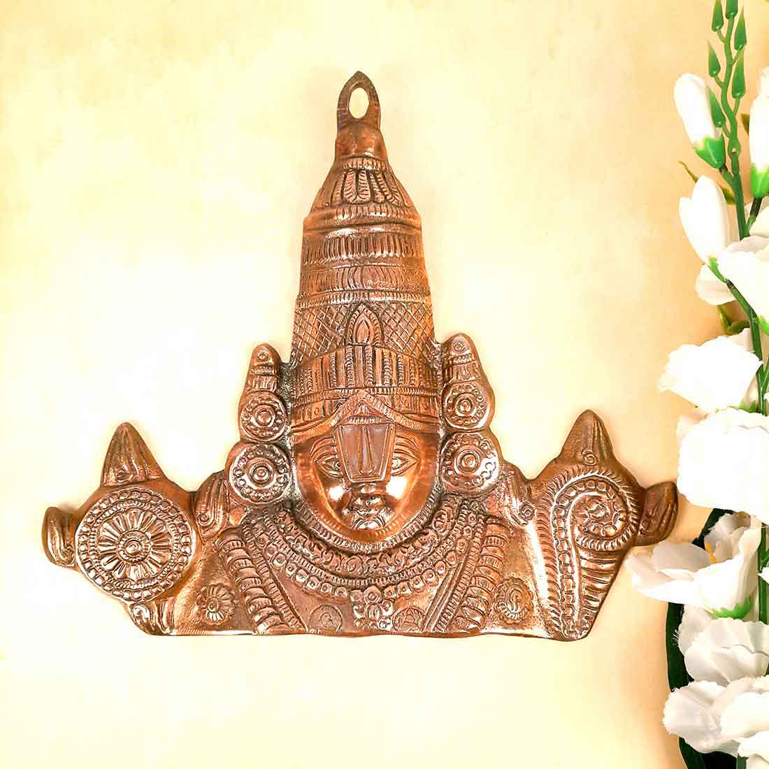Balaji Wall Art - For Pooja, Temple & Home Decor -13 Inch - ApkaMart
