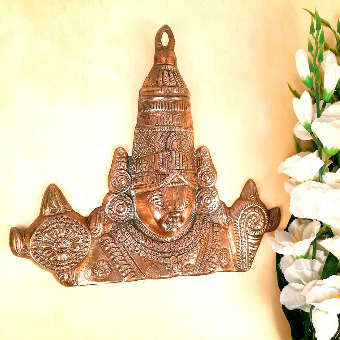 Balaji Wall Art - For Pooja, Temple & Home Decor -13 Inch - ApkaMart
