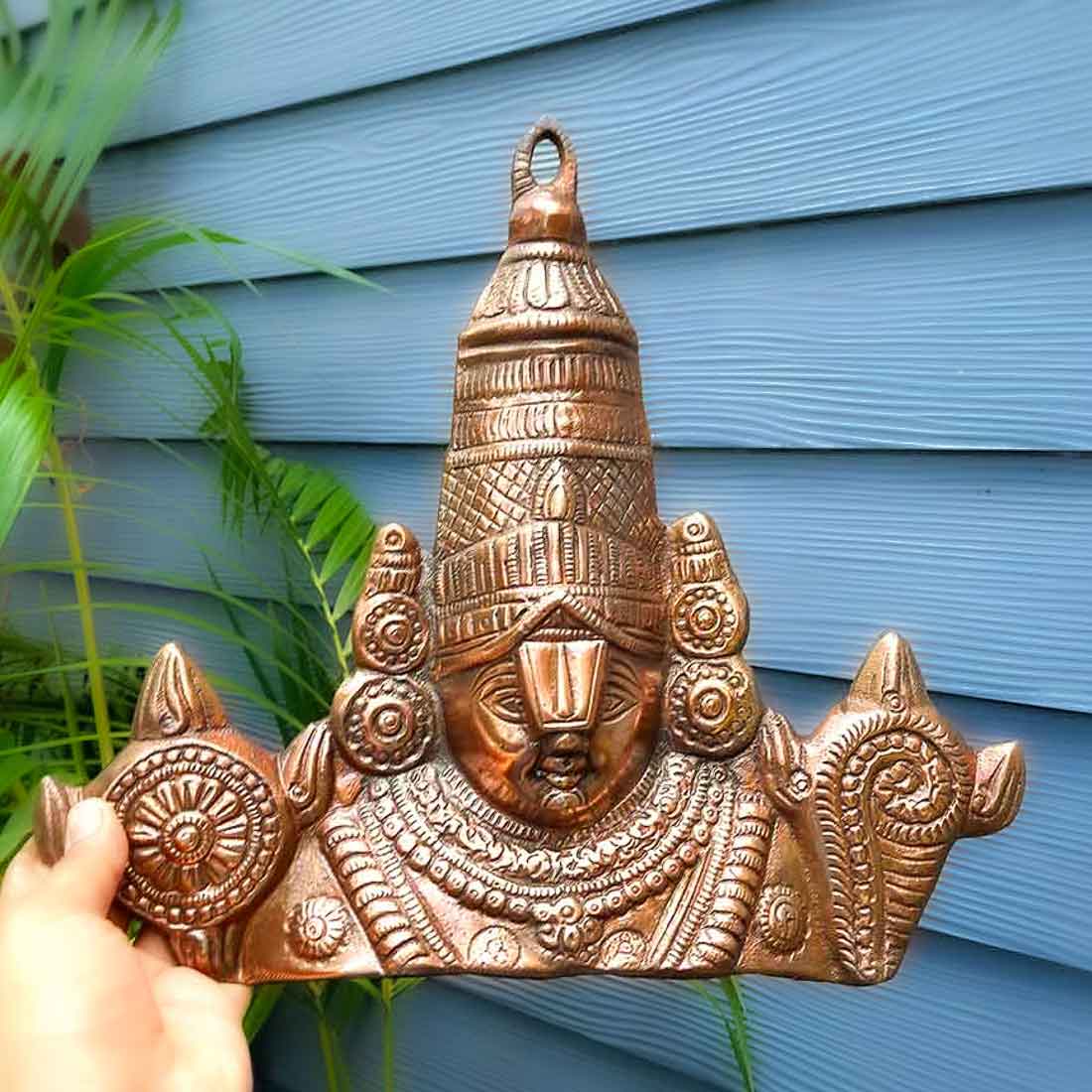 Balaji Wall Art - For Pooja, Temple & Home Decor -13 Inch - ApkaMart