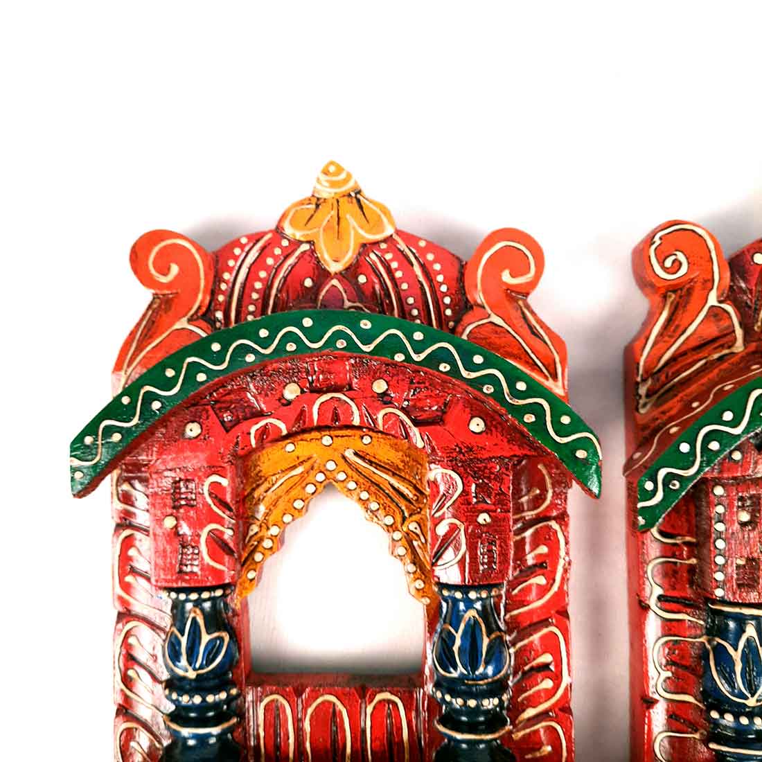 Jharokha Wall hanging - For Home Decor & Gifts - 10 Inch- Apkamart #style_Pack of 2