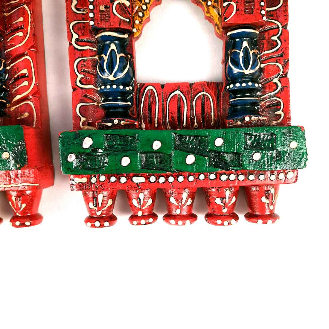 Jharokha Wall hanging - For Home Decor & Gifts - 10 Inch- Apkamart #style_Pack of 2