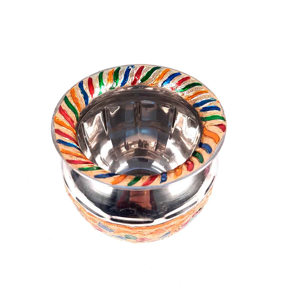 Meenakari Kalash - Lota - For Pooja, Weddings & Festivals - 5 Inch