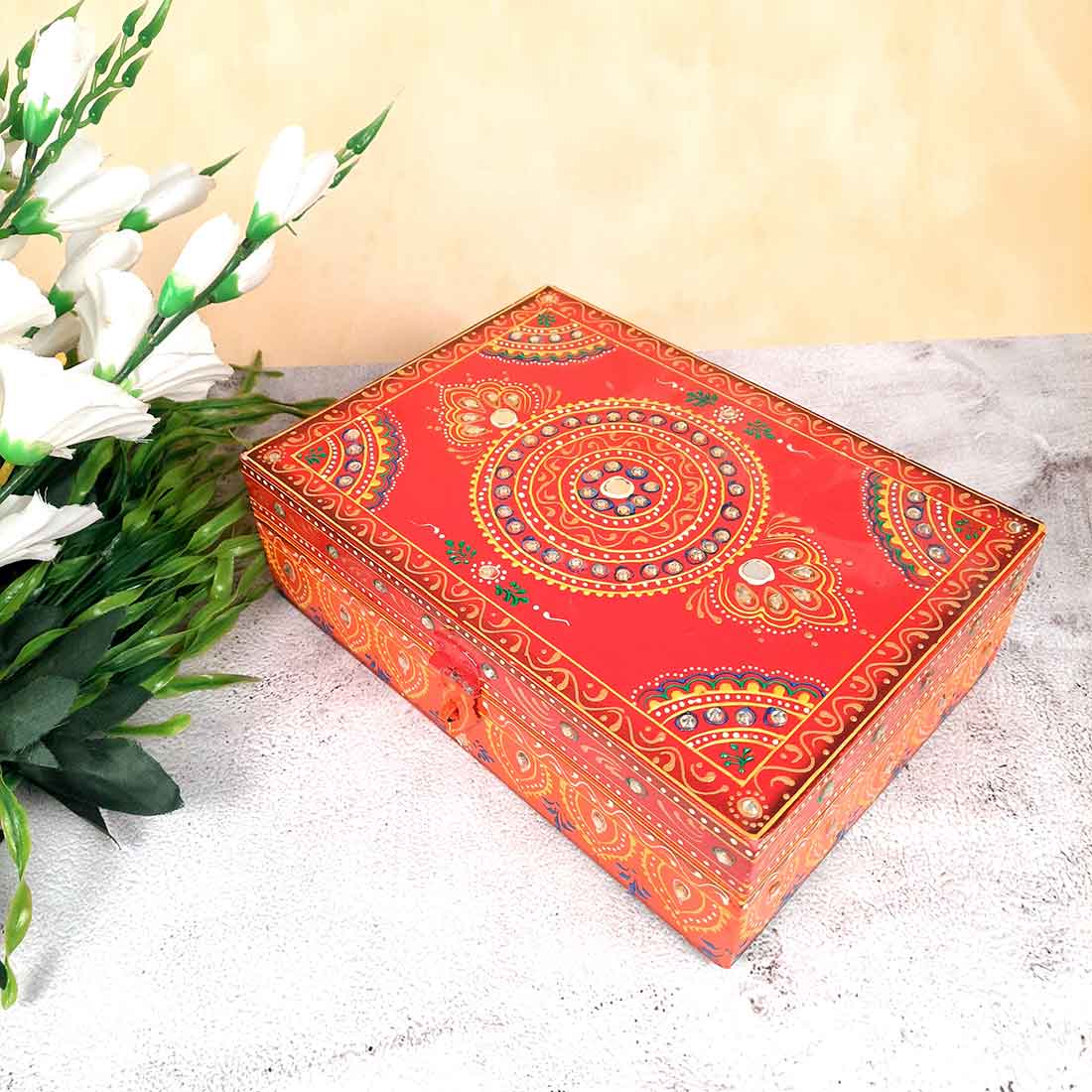 Wooden Jewelry Box-Apkamart