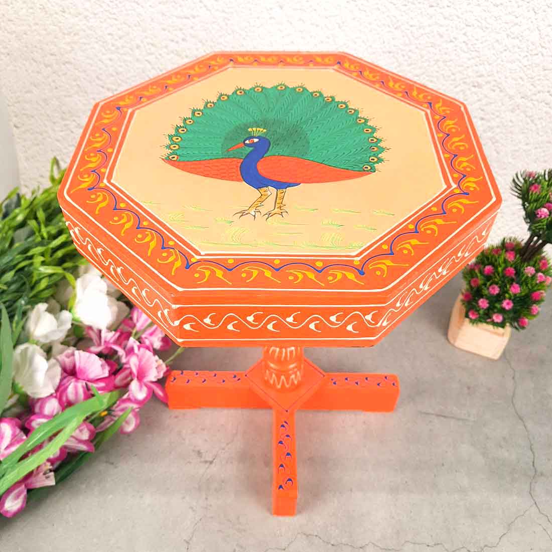 Wooden Side table | End Table - Apkamart