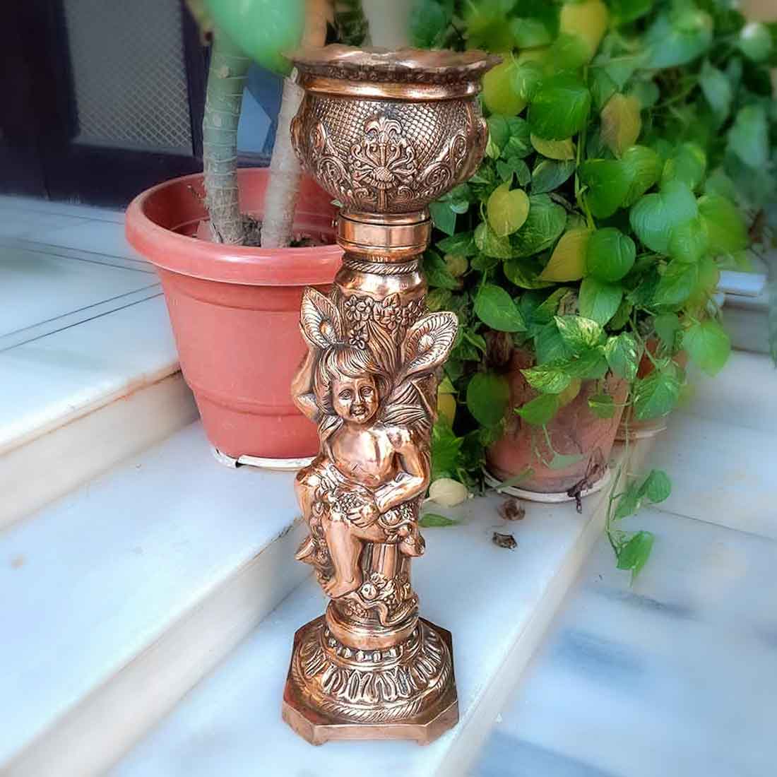 Big Flower Vase - Corner Decor - 25 Inch - ApkaMart