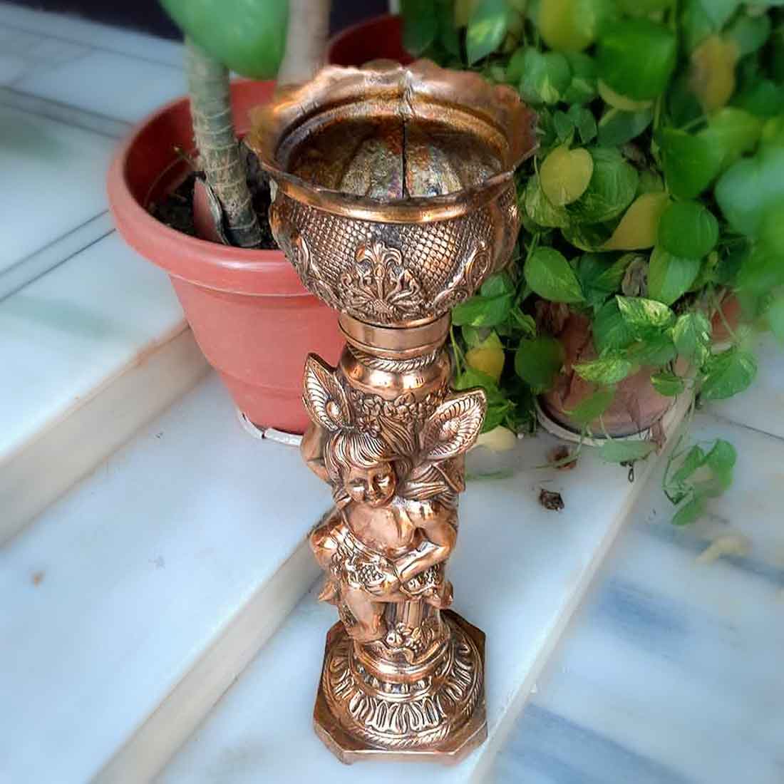 Big Flower Vase - Corner Decor - 25 Inch - ApkaMart