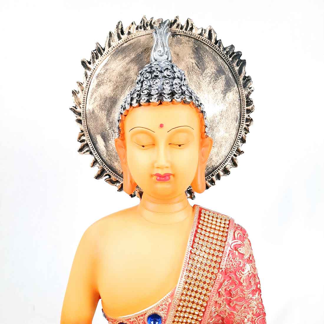 Meditating Buddha Showpiece - for Home Decor, Peace & Harmony - apkamart #size_Big