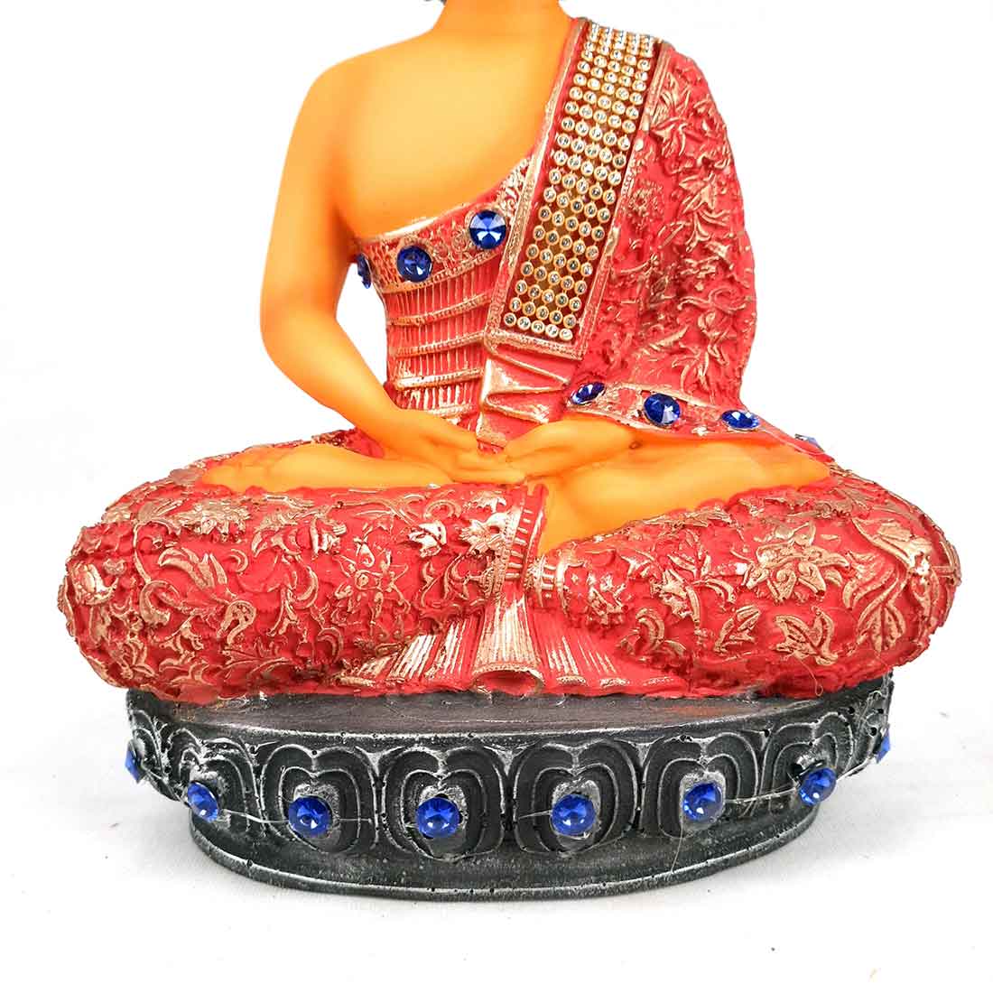 Meditating Buddha Showpiece - for Home Decor, Peace & Harmony - apkamart #size_Medium
