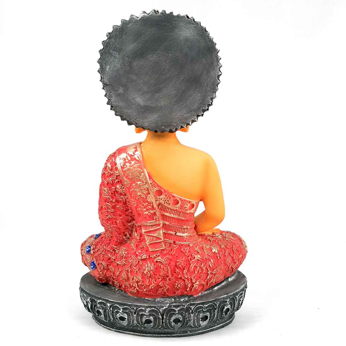 Meditating Buddha Showpiece - for Home Decor, Peace & Harmony - apkamart #size_Medium