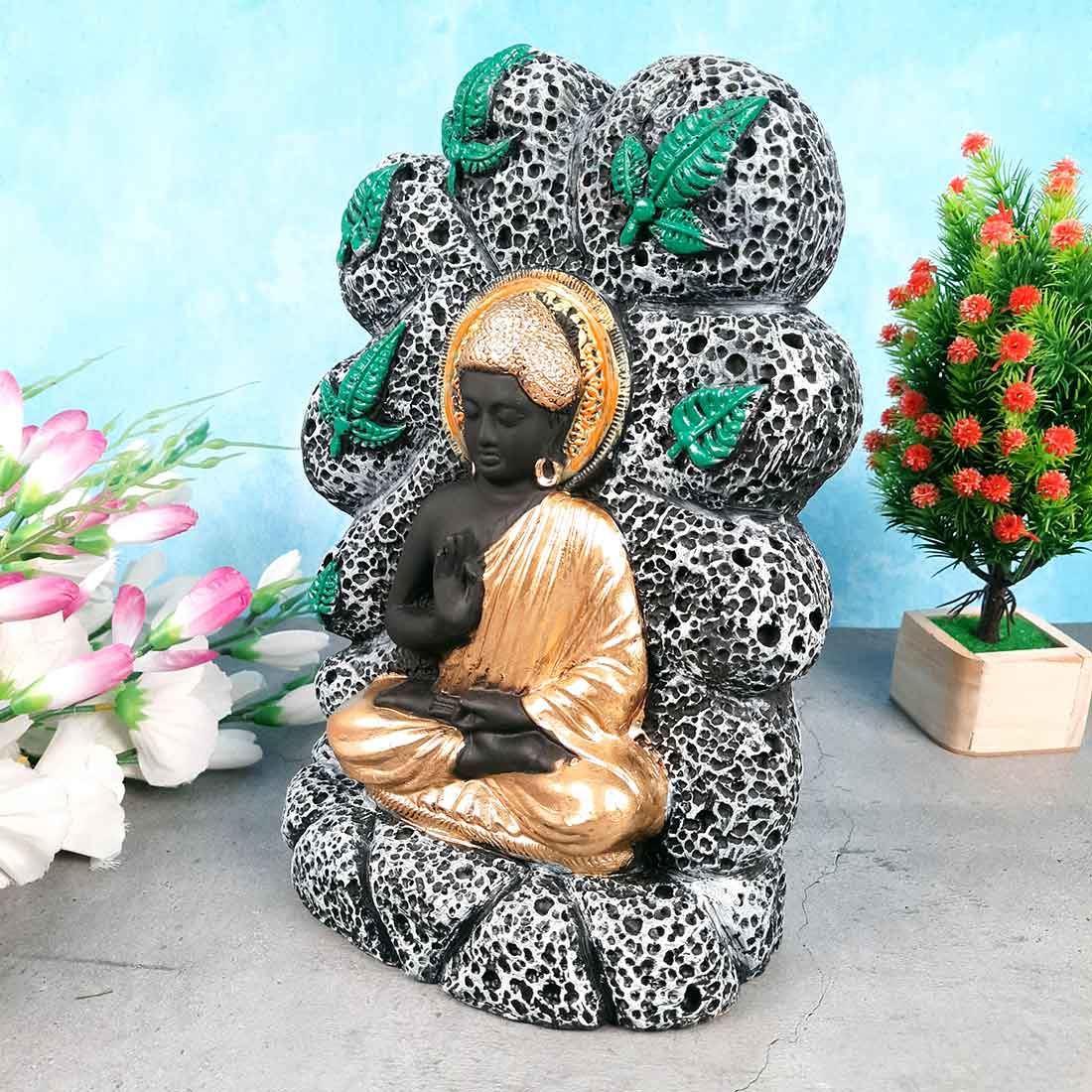 Meditating Buddha Showpiece - for Home Decor & Gifts -Apkamart #Style_Style5