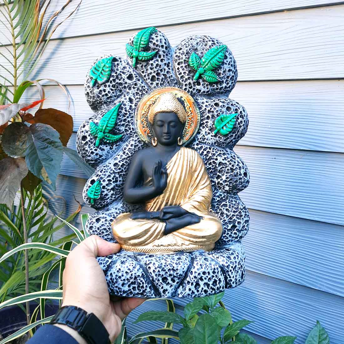 Meditating Buddha Showpiece - for Home Decor & Gifts -Apkamart #Style_Style5