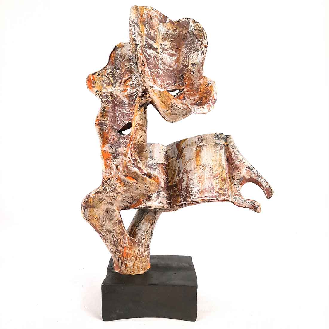 Antique Face Showpiece - For Table Decor & Gifts - 13 Inch - Apkamart #Style_Design 1