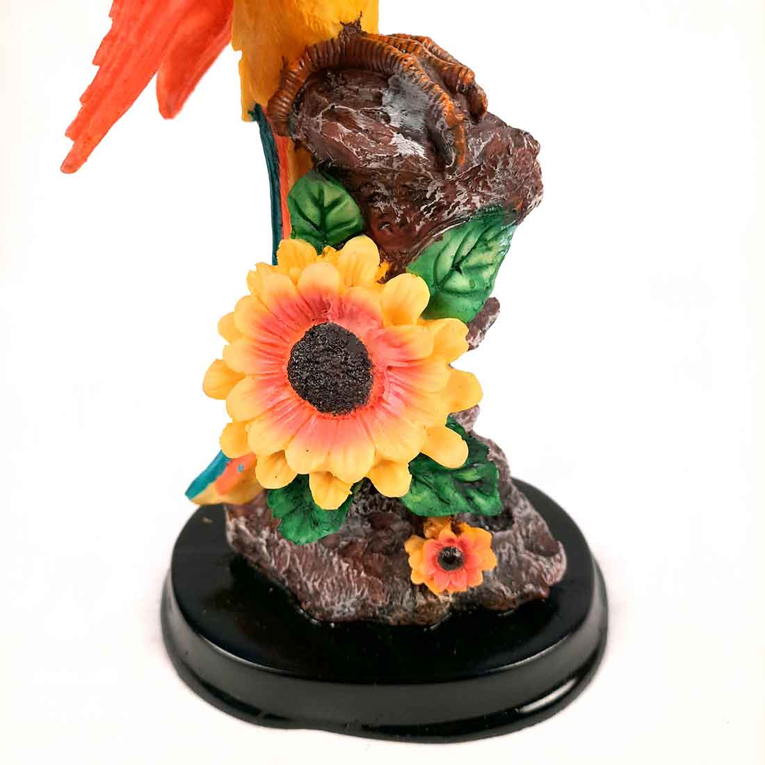 Decorative Parrot Showpiece - For Home, Table, Graden Decor & Gifts - 13 Inch - Apkamart #Color_Light Blue