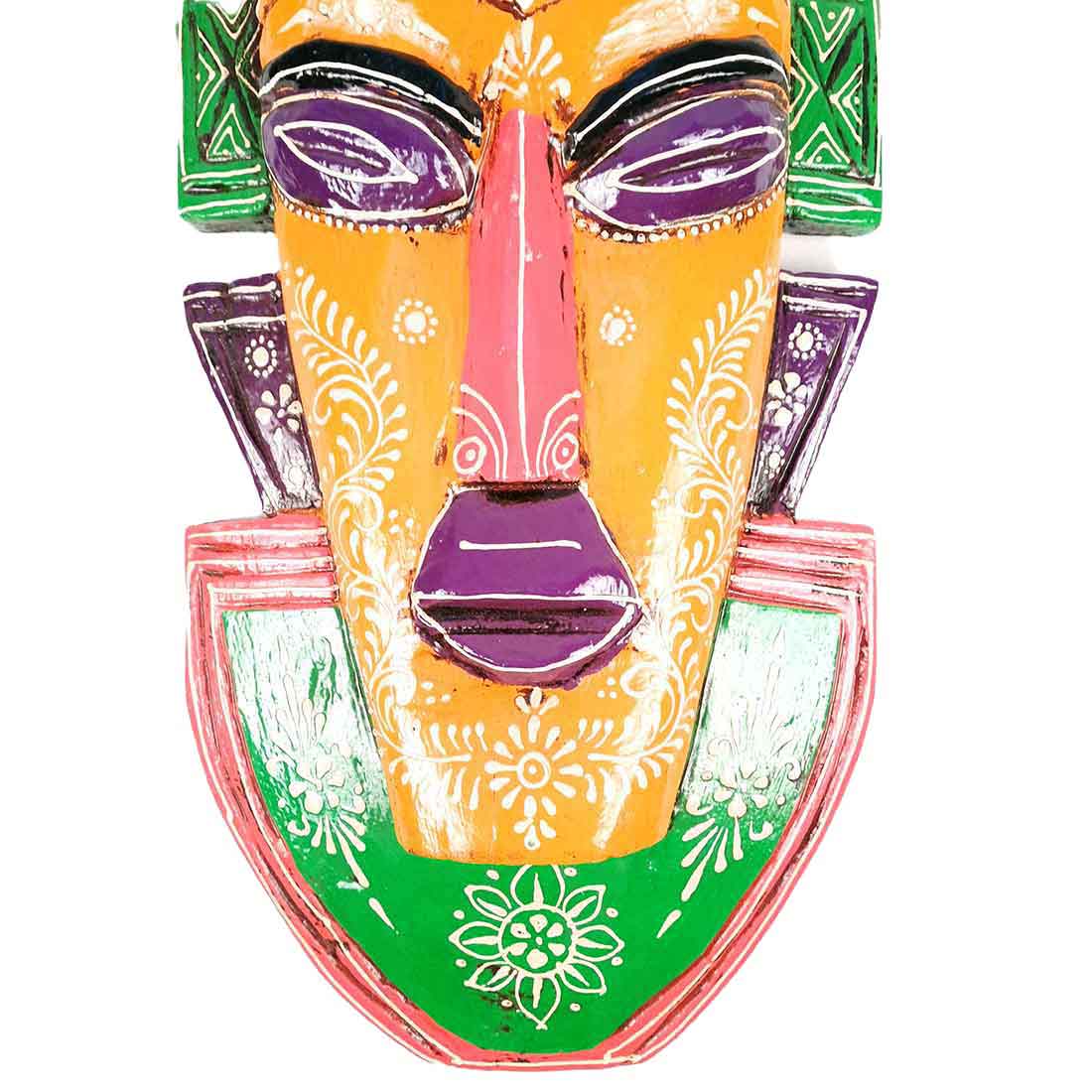 African Style Wall Decor Mask - Wall Hanging For Living room & Entrance Decor - 20 Inch - ApkaMart