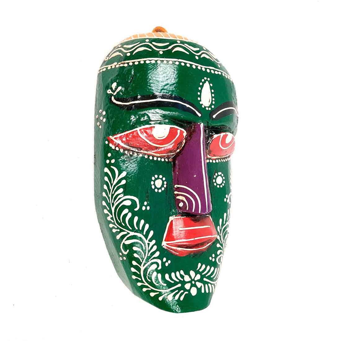 Handmade African Masks | Ethnic Wall Masks - for Wall & Home Decoration (Pack of 3) - 9 Inch - Apkamart #Style_Pack of 2