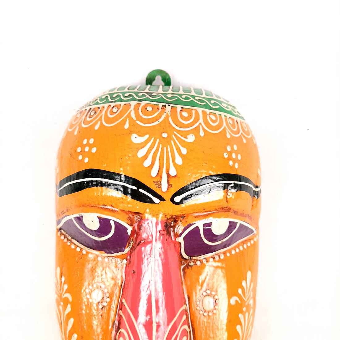 Traditional African Mask | Decorative Wall Mounting Mask - for Home & Office Decor - 9 Inch - APkamart