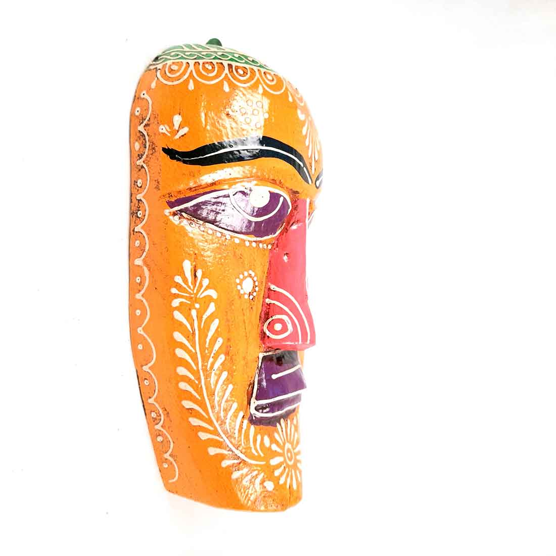 Traditional African Mask | Decorative Wall Mounting Mask - for Home & Office Decor - 9 Inch - APkamart