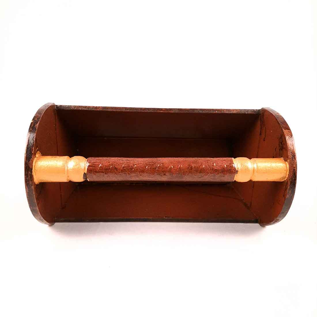 Wooden Magazine Holder - For Office & Home - 9 Inch - Apkamart