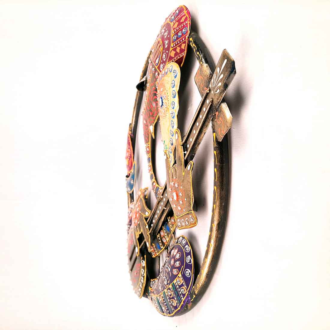 Ganesha Wall Hanging | Ganesh Wall Decor - For Home, Office Decor & Gifts - 17 Inch - Apkamart