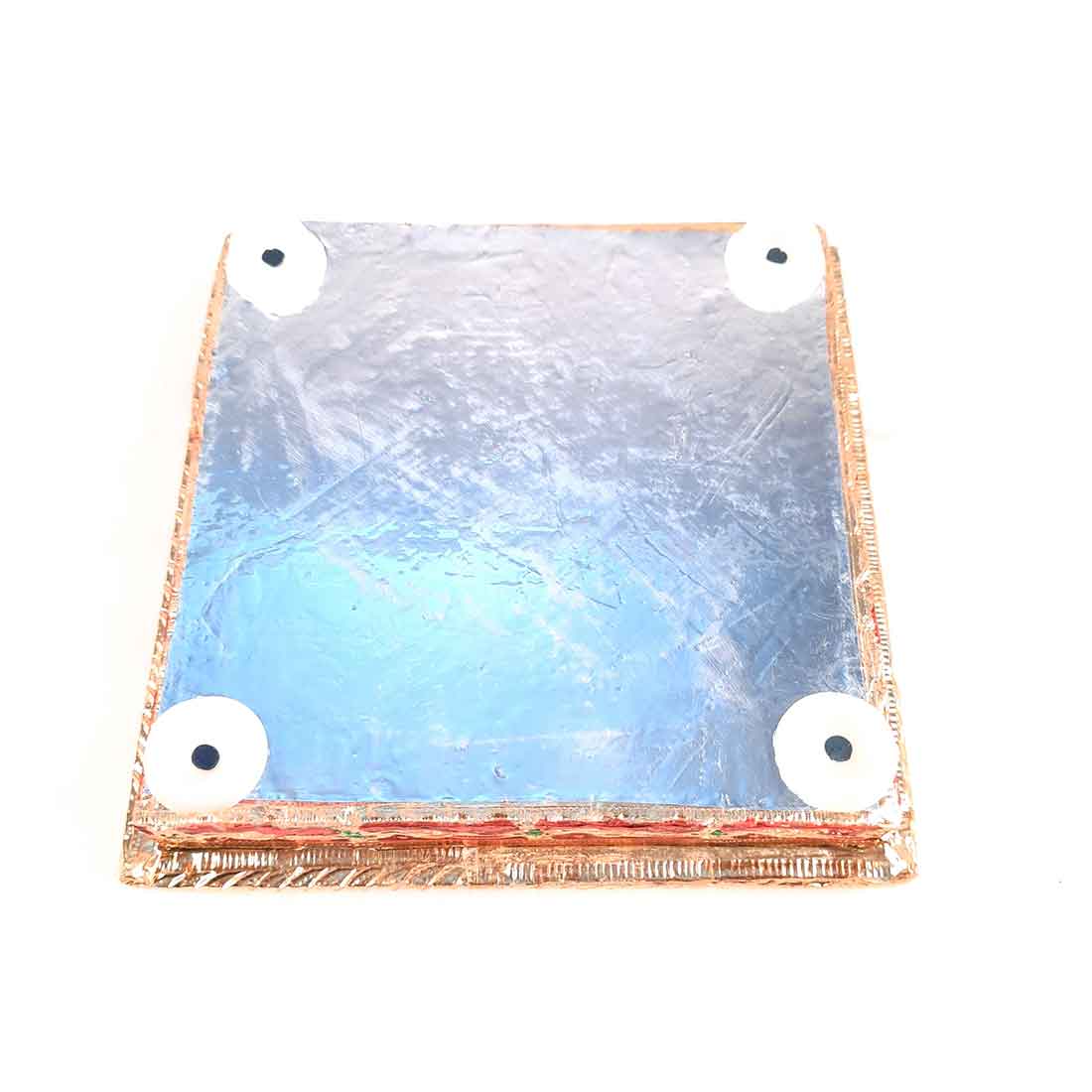 Pooja Chowki Bajot | Wooden Chowki Set - For Pooja, Festivals, Temple & Home Décor - 6, 8, 10 Inch - Apkamart