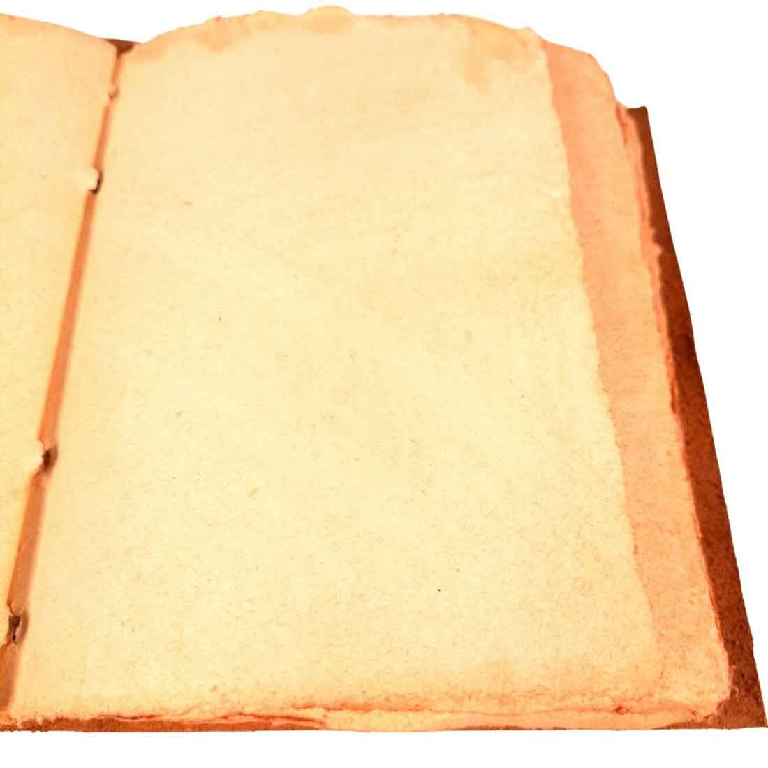 Leather Journal Notebook - Writing Journals for Men & Women - 8 Inch - ApkaMart