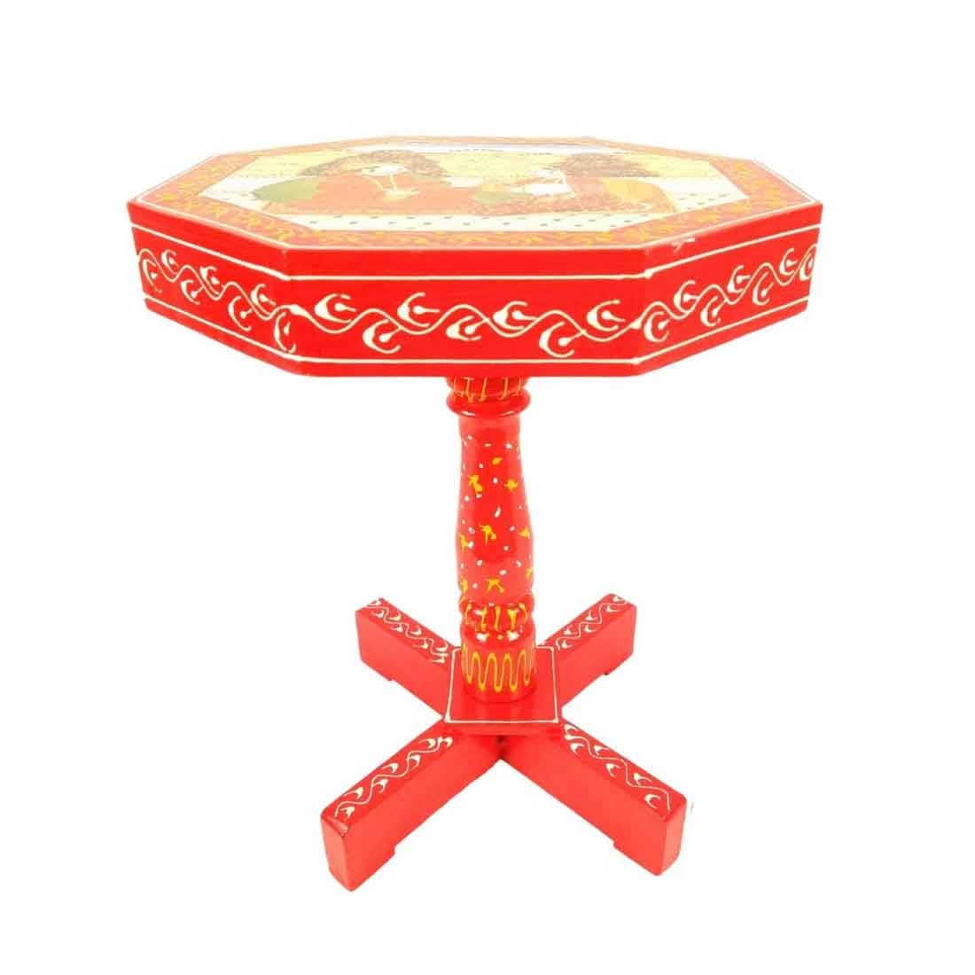 Corner Table | Bed Side Table for Small Spaces - 16 inch - ApkaMart