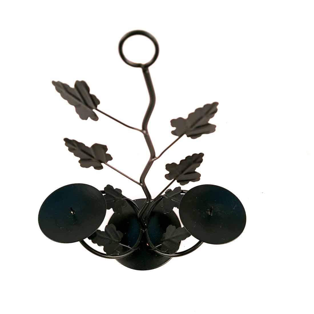 Candle Holder Stands | TeaLight Holders With One Slots | Tea Light Candle Stand - Tree Branch Design - For Home, Table, Living Room, Dining room, Bedroom Decor | For Diwali Decoration & Gifts