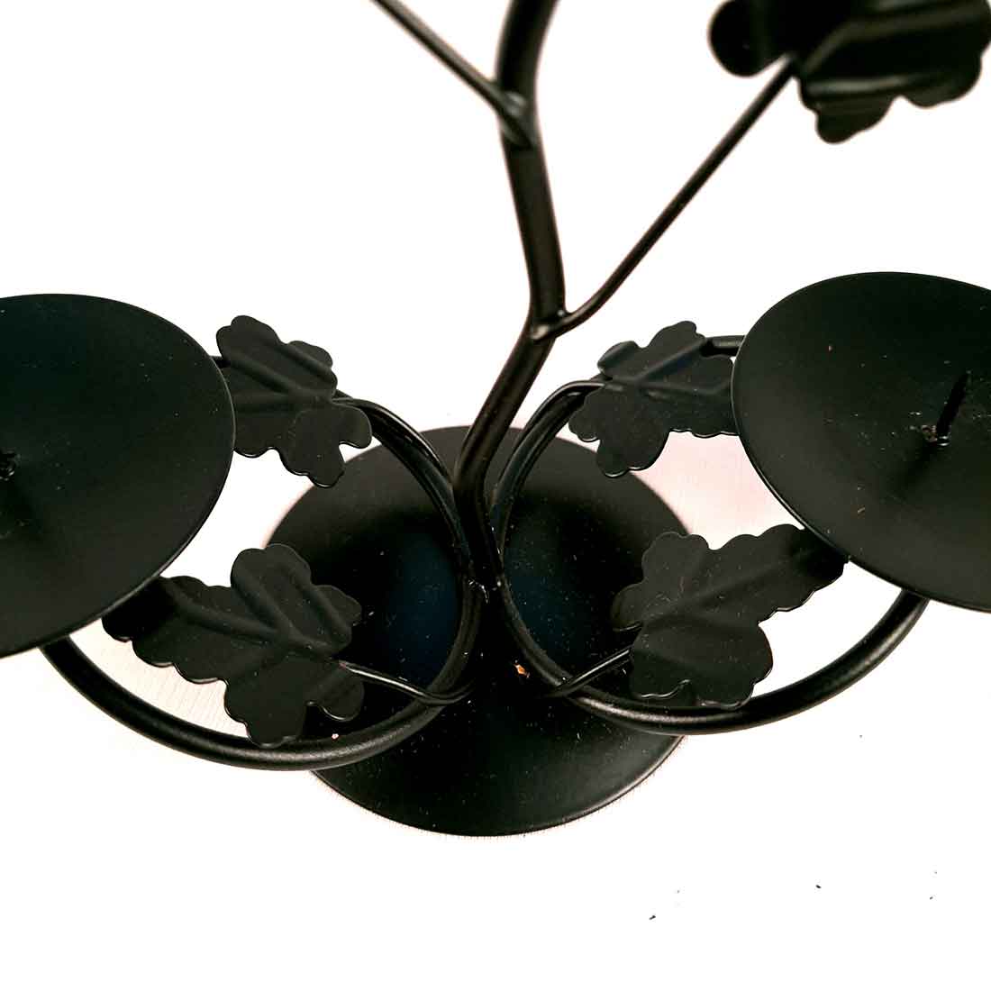 Candle Holder Stands | TeaLight Holders With One Slots | Tea Light Candle Stand - Tree Branch Design - For Home, Table, Living Room, Dining room, Bedroom Decor | For Diwali Decoration & Gifts