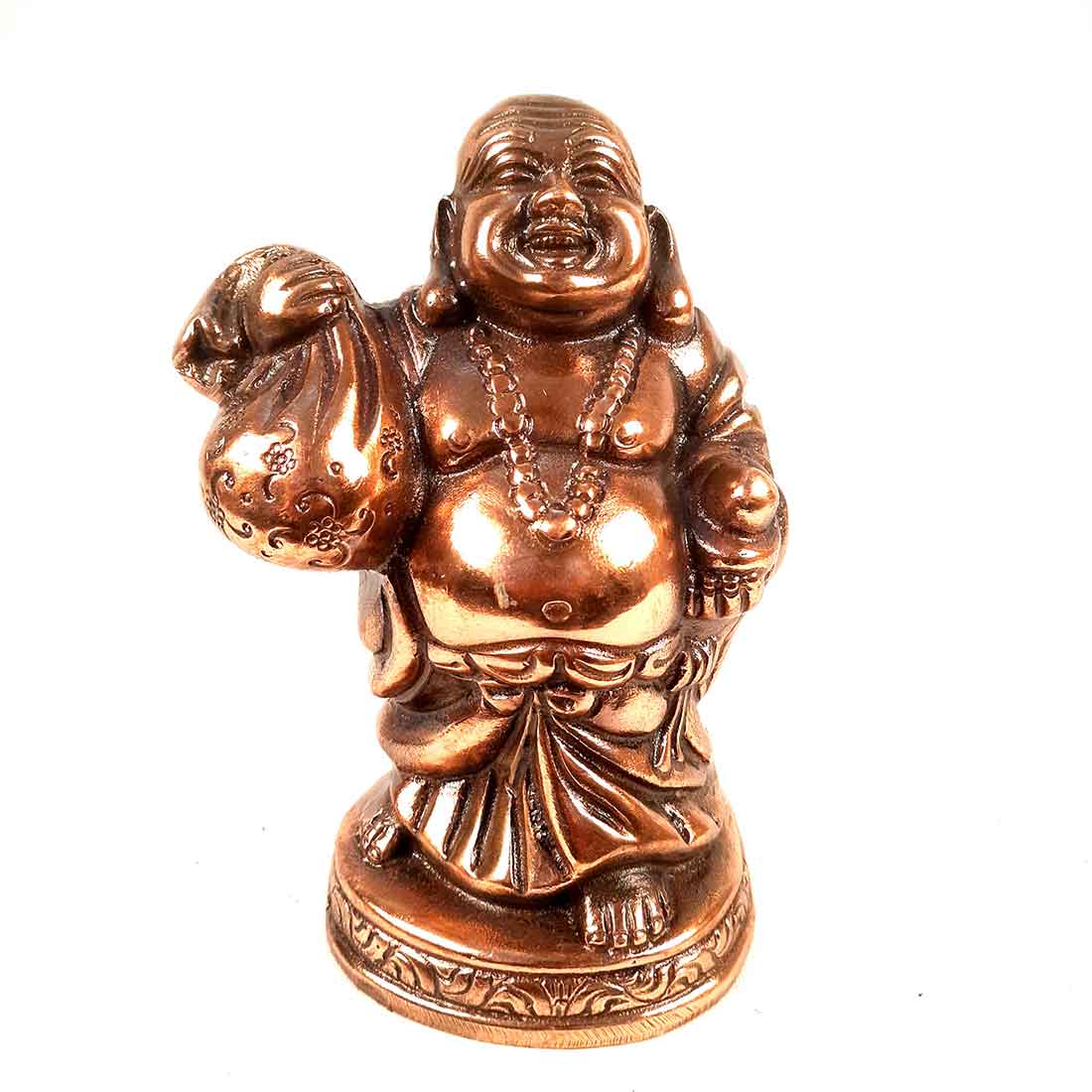 Feng Shui | Laughing Buddha for Fortune , Prosperity & Wealth - 8 Inch - ApkaMart