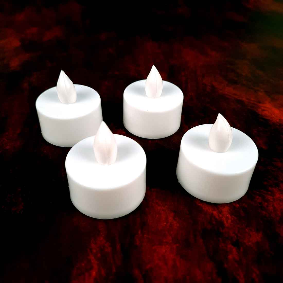 LED Candles - For Table & Home Decor -Set of 4 - ApkaMart