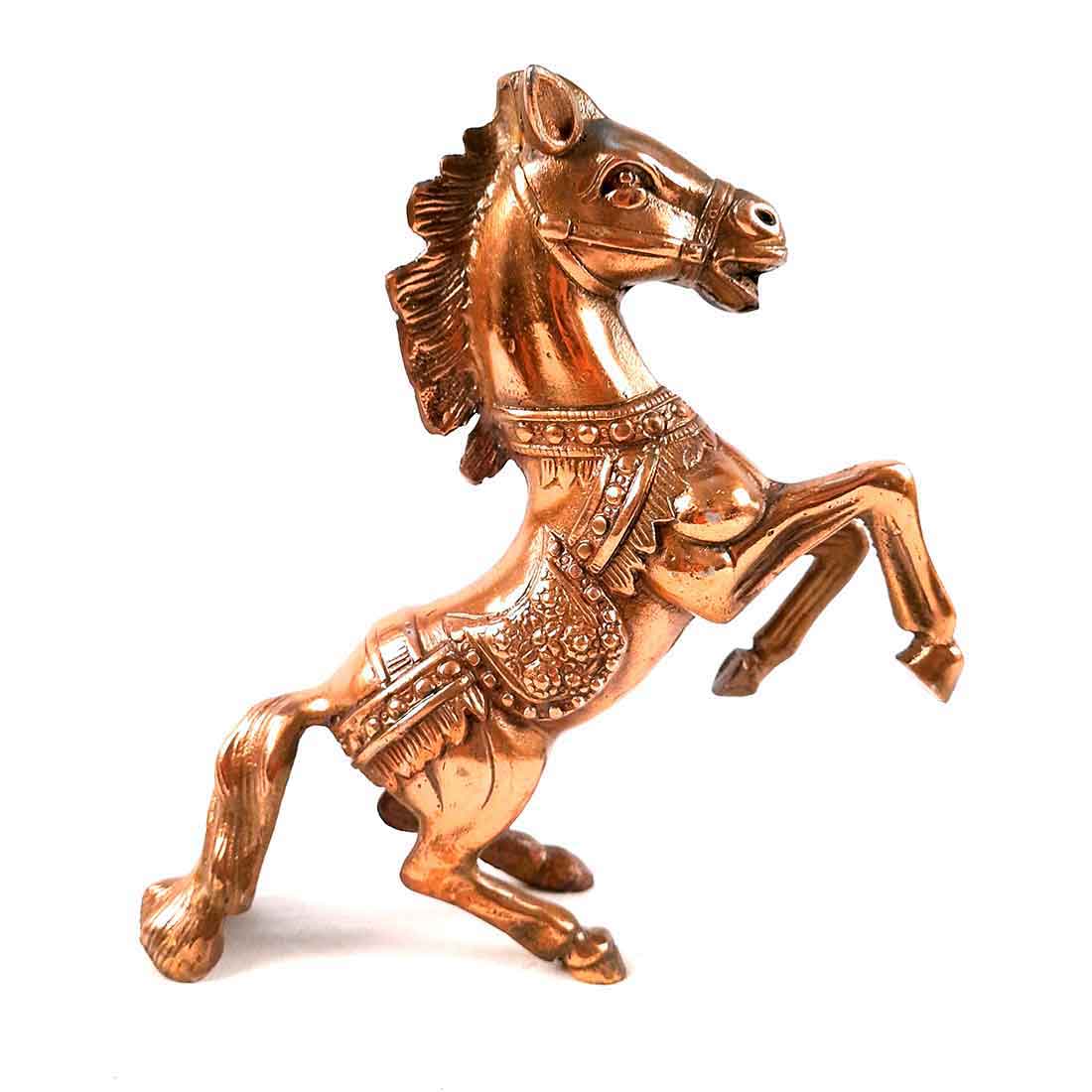 Regal Horse Showpiece | Horse Statue - for Table, Home, Office Decor, Good luck & Gifts - 9 Inch