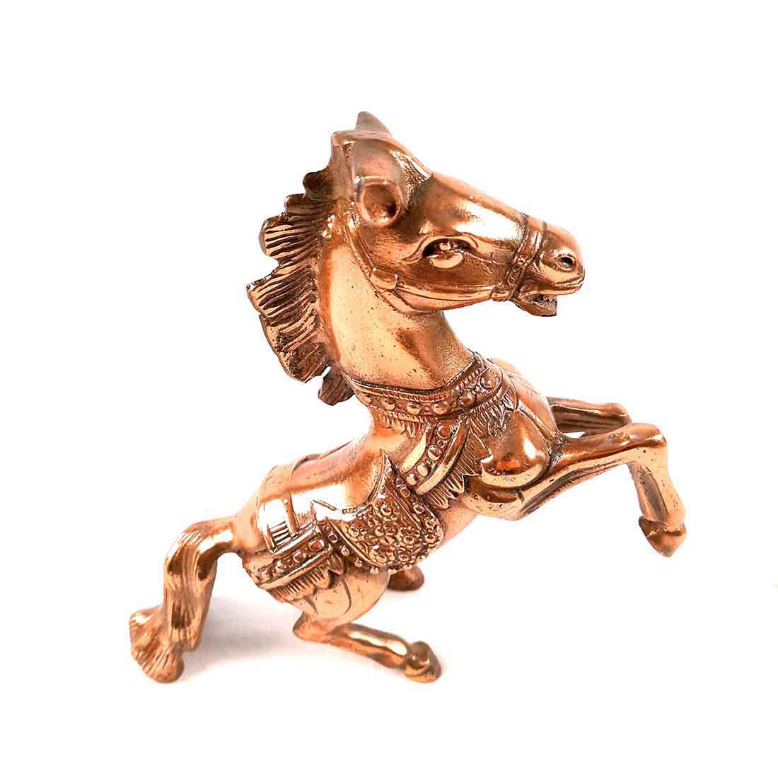 Regal Horse Showpiece | Horse Statue - for Table, Home, Office Decor, Good luck & Gifts - 9 Inch