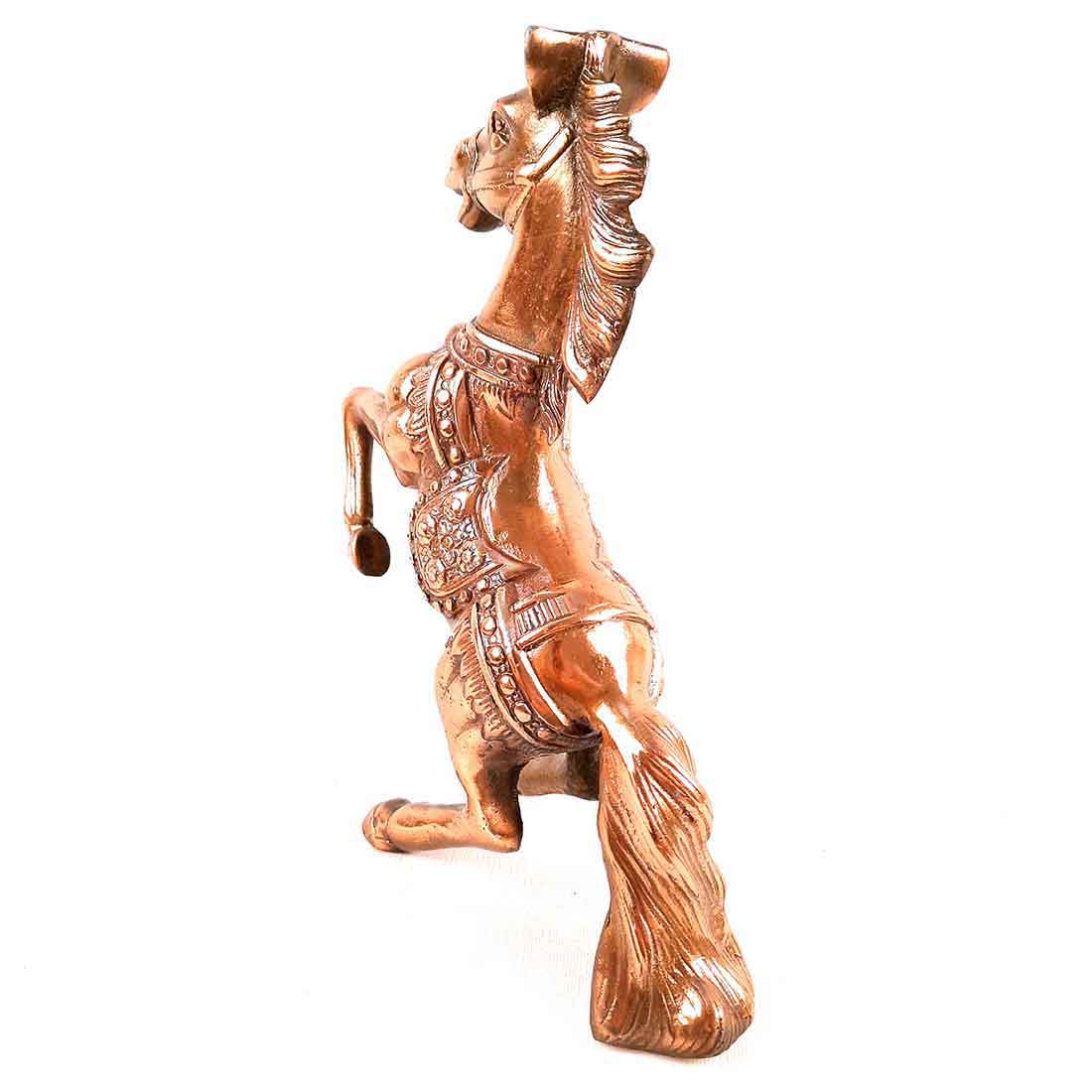 Regal Horse Showpiece | Horse Statue - for Table, Home, Office Decor, Good luck & Gifts - 9 Inch