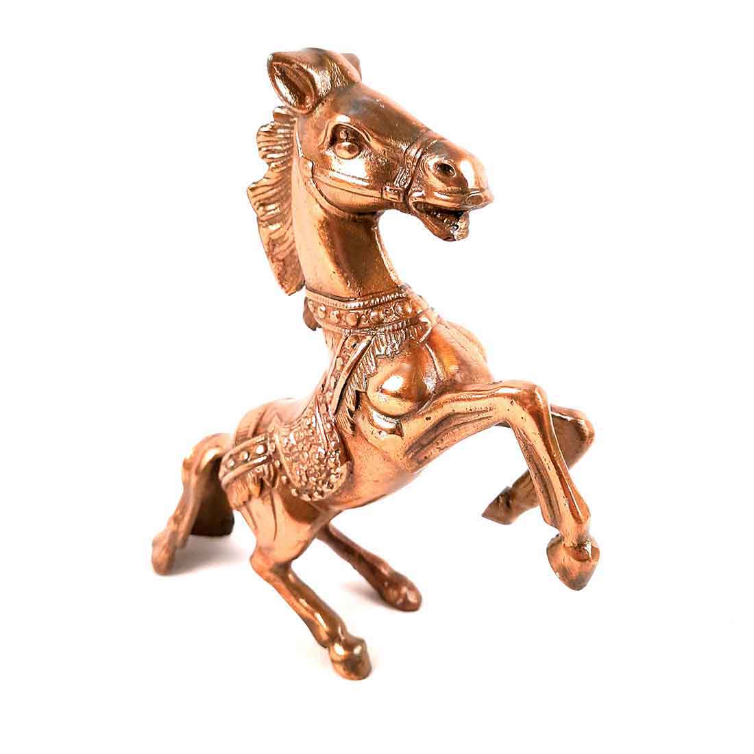 Regal Horse Showpiece | Horse Statue - for Table, Home, Office Decor, Good luck & Gifts - 9 Inch