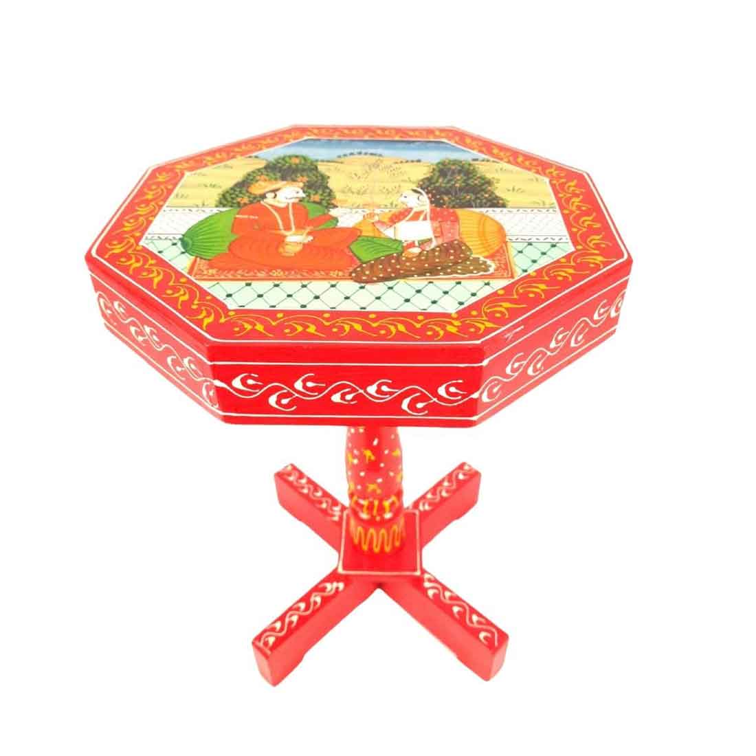 Corner Table | Bed Side Table for Small Spaces - 16 inch - ApkaMart