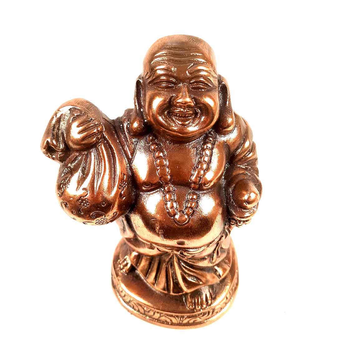 Feng Shui | Laughing Buddha for Fortune , Prosperity & Wealth - 8 Inch - ApkaMart