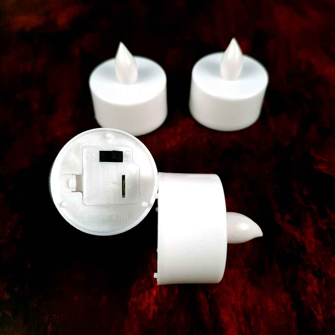 LED Candles - For Table & Home Decor -Set of 4 - ApkaMart