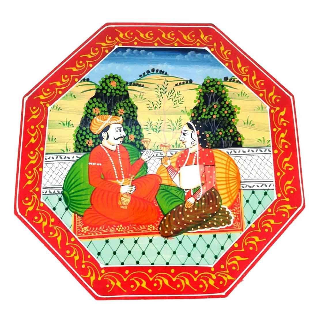 Corner Table | Bed Side Table for Small Spaces - 16 inch - ApkaMart