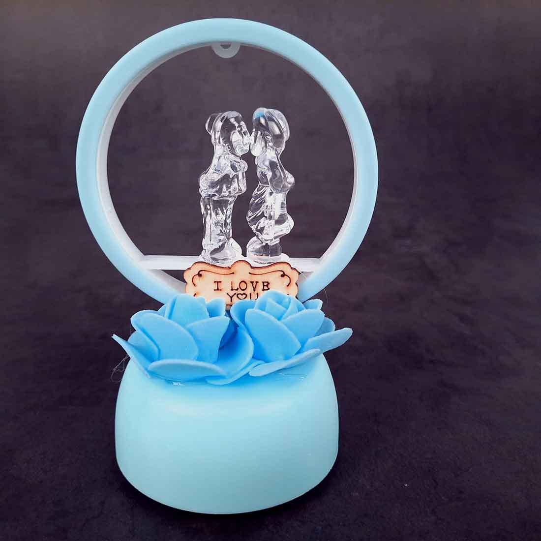 Beautiful Couple Showpiece - For Home Decor & Valentine Day Gift- 6 Inch - ApkaMart