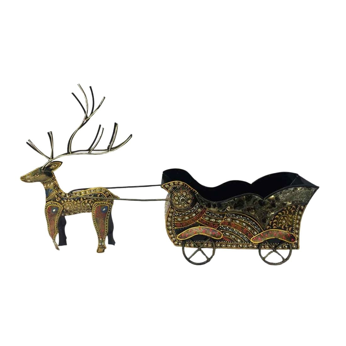 Wine Bottle holder - Deer Design -  26 Inch - ApkaMart