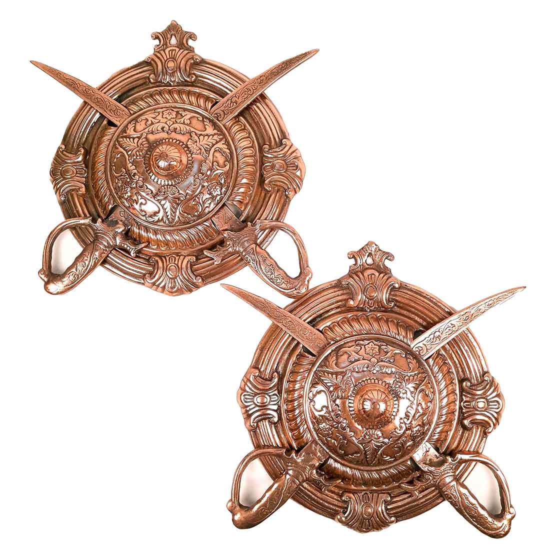 Royal Dhal Talwar Set 13 Inch - Apkamart #style_pack of 2