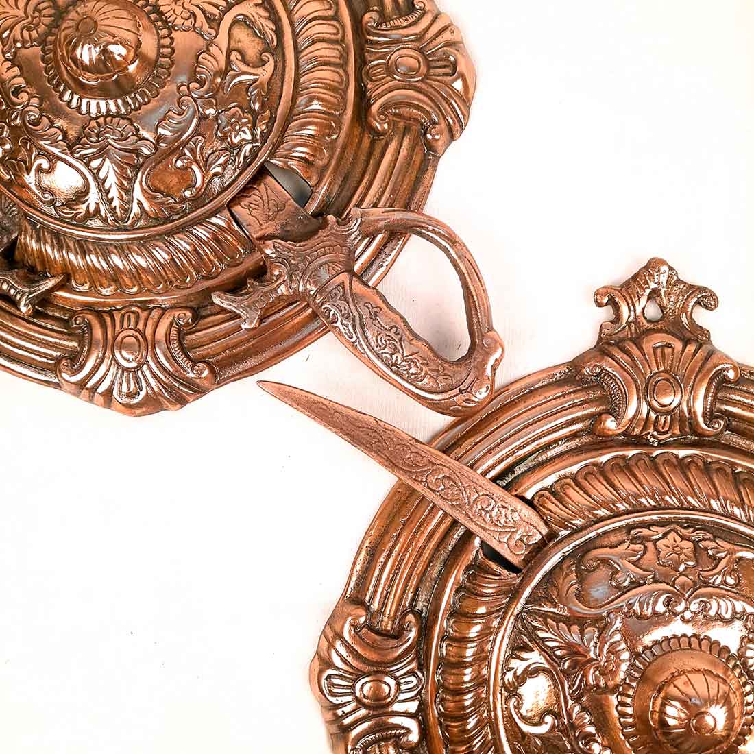 Royal Dhal Talwar Set 13 Inch - Apkamart #style_pack of 2