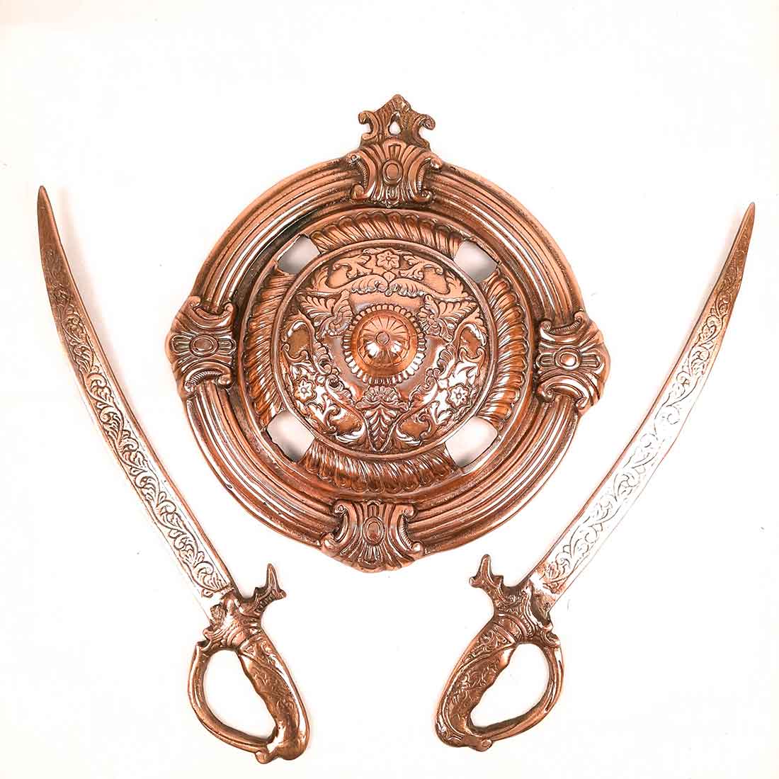 Royal Dhal Talwar Set 13 Inch - Apkamart #style_pack of 2