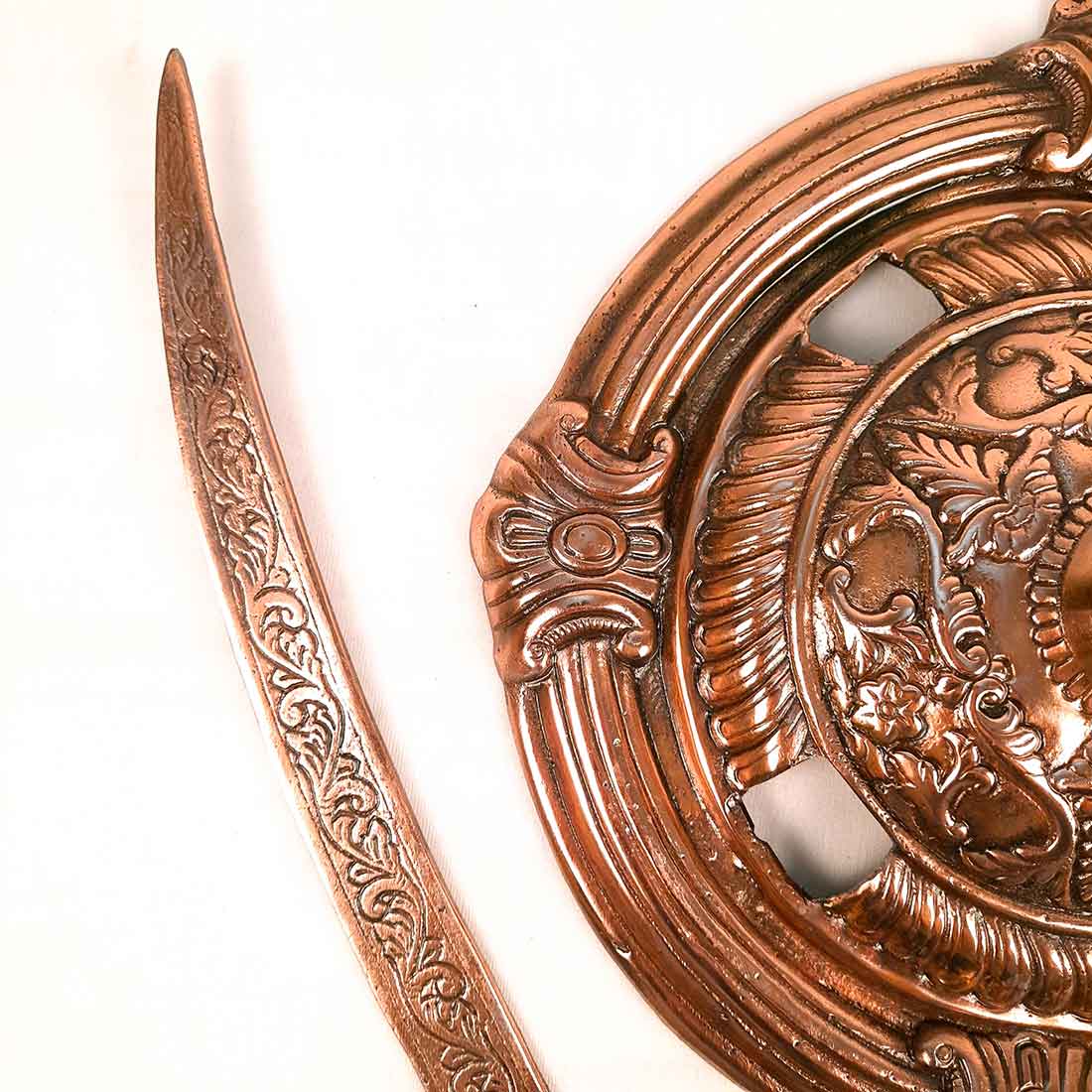 Royal Dhal Talwar Set 13 Inch - Apkamart #style_pack of 1